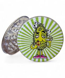 Best Buds Plastic Grinder Pizza 3 Parts – 50mm