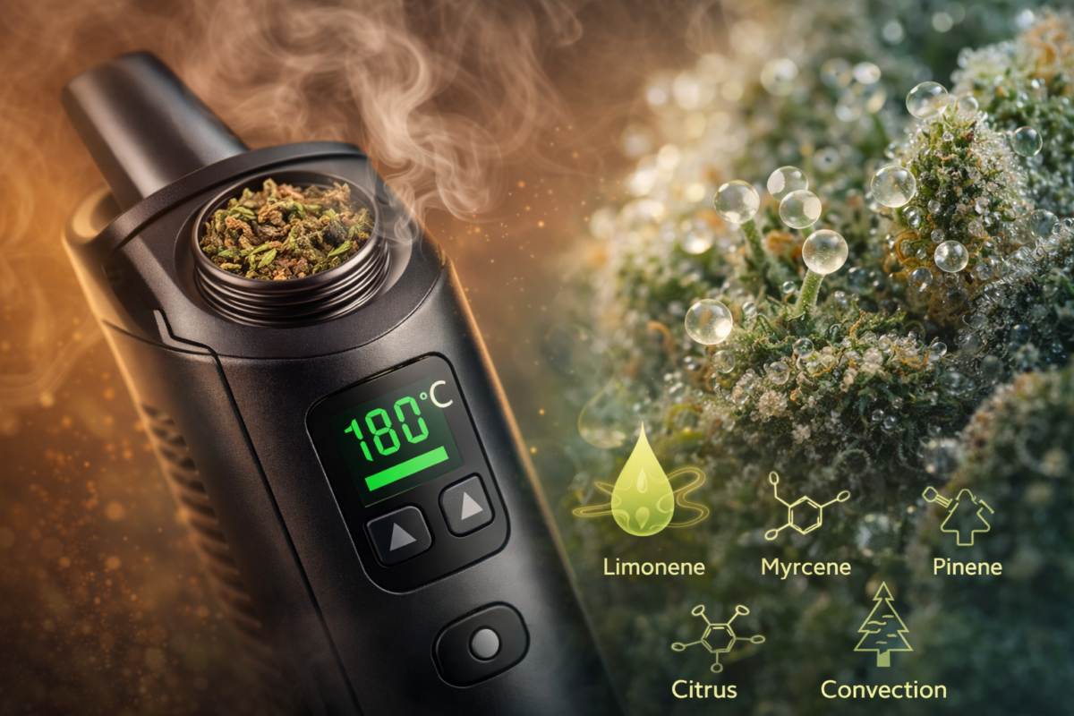 «Ρύθμιση θερμοκρασίας σε vaporizer»