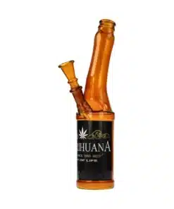 Beer Bottle Glass Bong γυάλινο bong με σχέδιο μπουκαλιού μπύρας