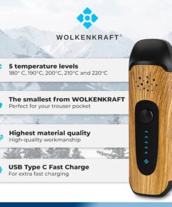 WOLKENKRAFT ViTA Dry Herb Vaporizer