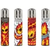 Clipper Lighters Burning Man επαναγεμιζόμενοι αναπτήρες με festival artwork